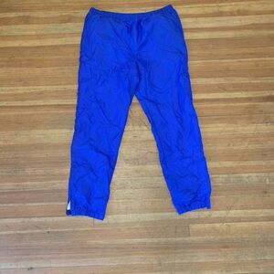 Vintage Reebok Sport Blue Nylon Track Pants